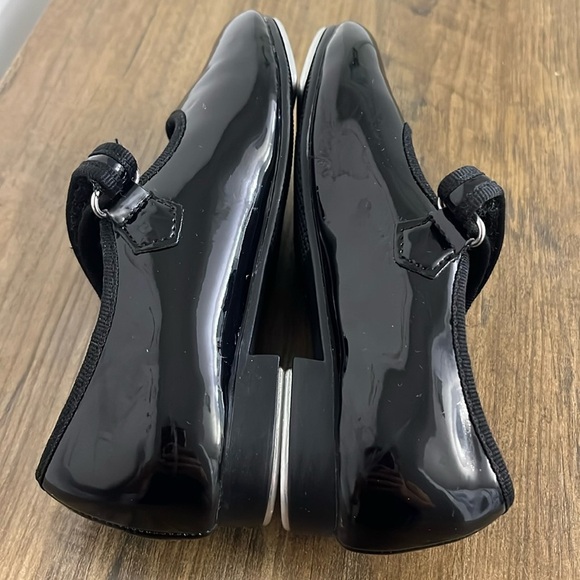 Dance Class Black Kids Tap Dance Shoes, Kids Size 11 - Picture 5 of 8